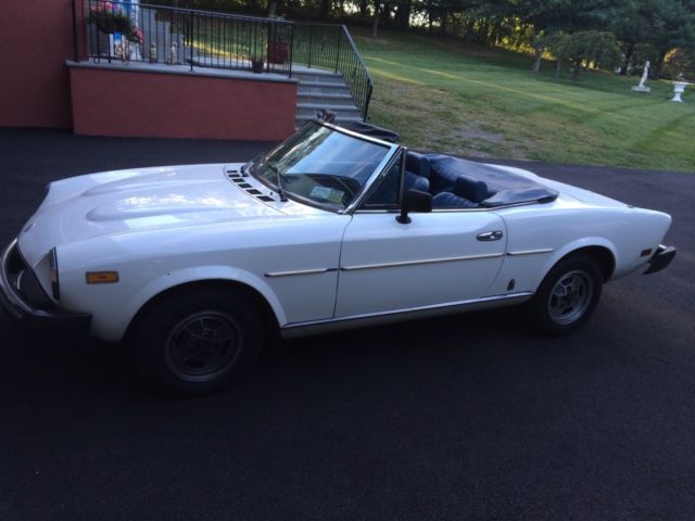 1981 Fiat 124 Spider pinifarina