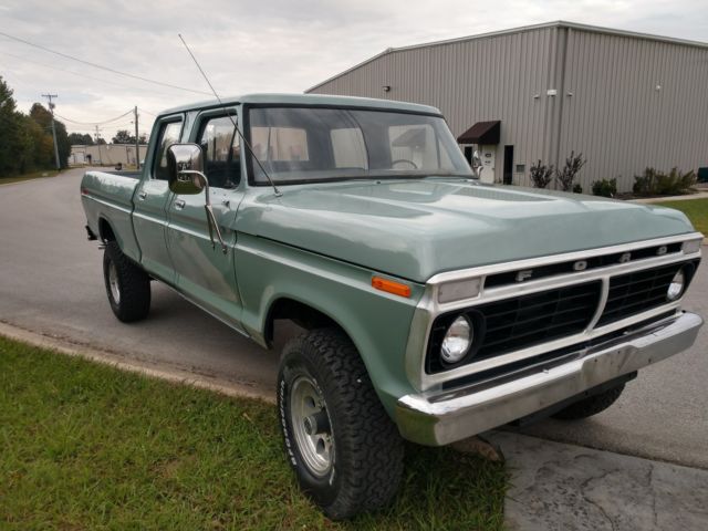 1973 Ford F-250 chrome grill, front and rear bumpers - photo 2