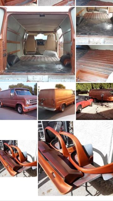 1976 Ford E-Series Van **Best Offer!!** Flared out 70s Custom Van No Rust - photo 5