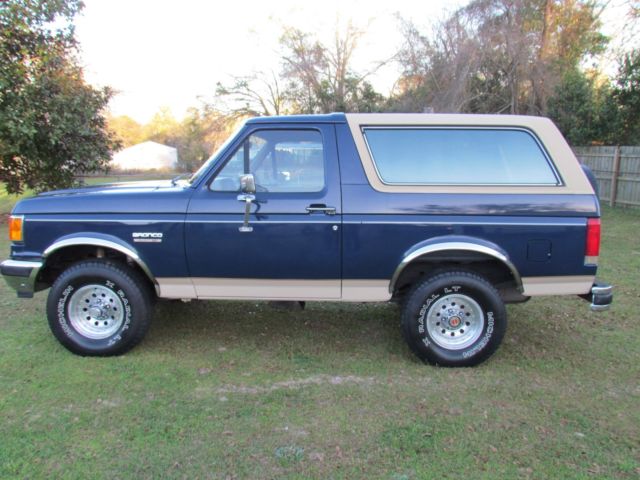 Eddie Bower Bronco 1990 4x4 California Truck NO RESERVE 1990 Ford Bronco Eddie Bower
