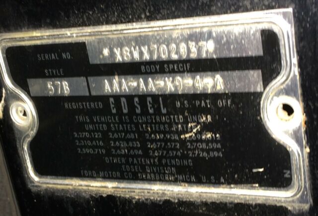 1958 Edsel CITATION CITATION - photo 10