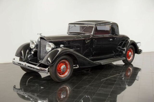 Eight 1101 2/4 Rumble Seat Coupe { Engine} 3-speed Manual 1934 Packard Eight 1101 2/4 Rumble Seat Coupe --