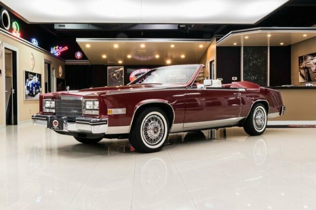 Eldorado Biarritz! Only 12k Miles, # Match, 1 Family Owned, Original Condition 1984 Cadillac Eldorado Biarritz Convertible