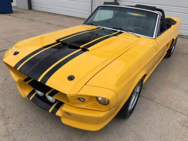ELEANOR CONVERTIBLE RESTOMOD. RACK INPINION STEERING, FOUR WHEEL DISC BRAKES 1968 Ford Mustang ELEANOR CONVERTIBLE