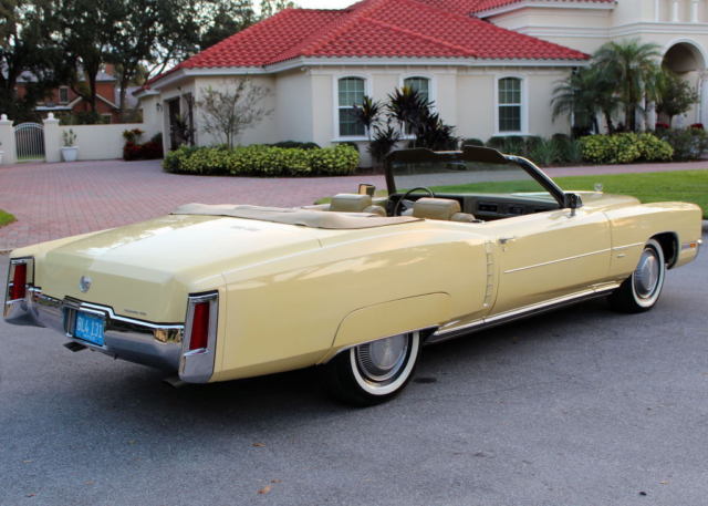 1971 Cadillac Eldorado CONVERTIBLE - FLORIDA - REFRESHED - photo 2