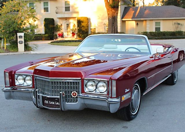1972 Cadillac Eldorado CONVERTIBLE - WESTERN/FLORIDA CAR