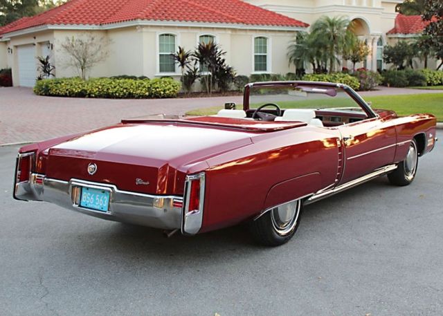 1972 Cadillac Eldorado CONVERTIBLE - WESTERN/FLORIDA CAR - photo 2