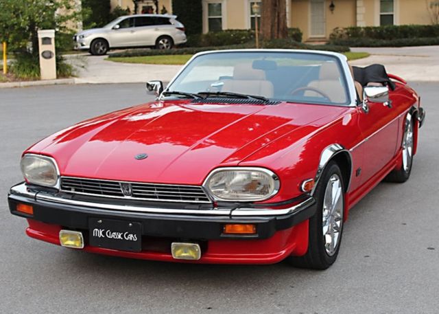 1989 Jaguar XJ12 ROADSTER - LIFETIME FLORIDA CAR - 58K MI