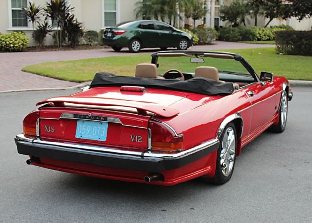 1989 Jaguar XJ12 ROADSTER - LIFETIME FLORIDA CAR - 58K MI - photo 2