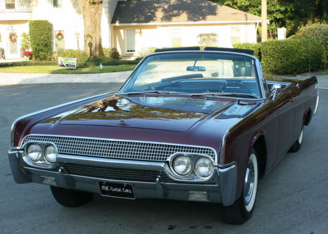 ELEGANT, RARE, ONE OF 2,876 -1961 Lincoln Continental Convertible - 96K MI 1961 Lincoln Continental CONVERTIBLE - A/C - 1 OF 2,876
