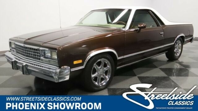 Elko Classic Vintage Collector Truck Pickup V8 LT LT1 Auto 4L60E Brown White Res 1982 Chevrolet El Camino Restomod