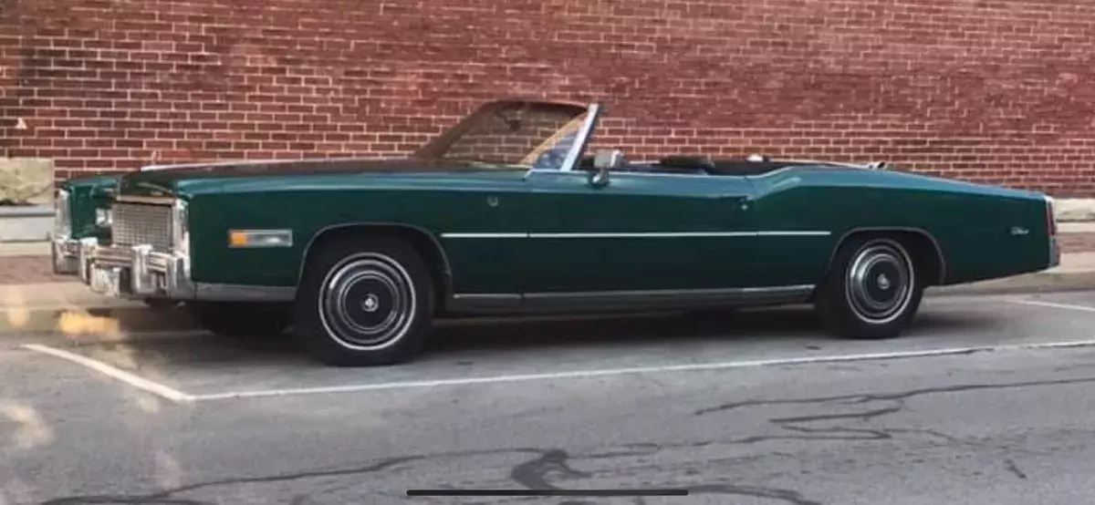 Emerald Green - Just in time for Spring 1976 Cadillac Eldorado