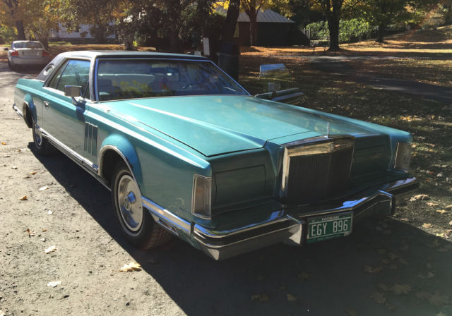 1979 Lincoln Mark Series blue vinyl roof - photo 10