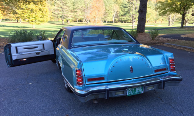 1979 Lincoln Mark Series blue vinyl roof - photo 12