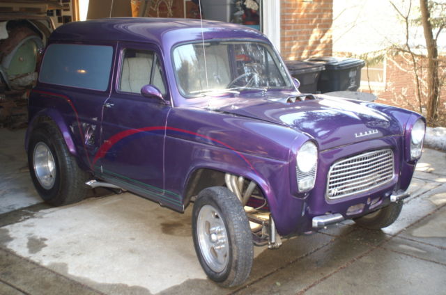 English Ford Thames, Anglia, Gasser, 300E Hot Rod 1959 Ford Thames