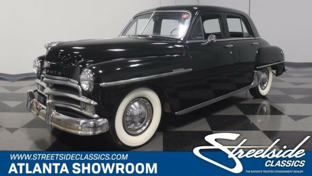 ENTRY-LEVEL CLASSIC, RUNS/DRIVES GREAT, 218 FLAT SIX, 3-SPEED, BLACK ON BLACK!! 1950 Plymouth Special Deluxe --