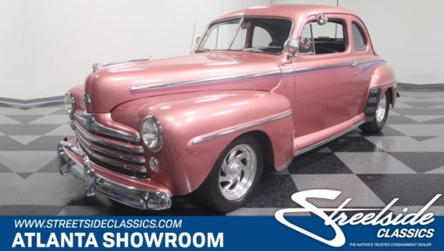 ENTRY LEVEL STEEL STREETROD, 350 V8, AUTO, FORD 9", FRNT DISCS, PWR STEER, R134A 1947 Ford Deluxe Sedan