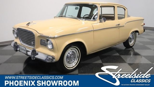 ERA CORRECT 170 FLATHEAD 6, 3-ON-THE TREE, VINTAGE ECONOMY CRUISER, GREAT DRIVER 1960 Studebaker Lark --
