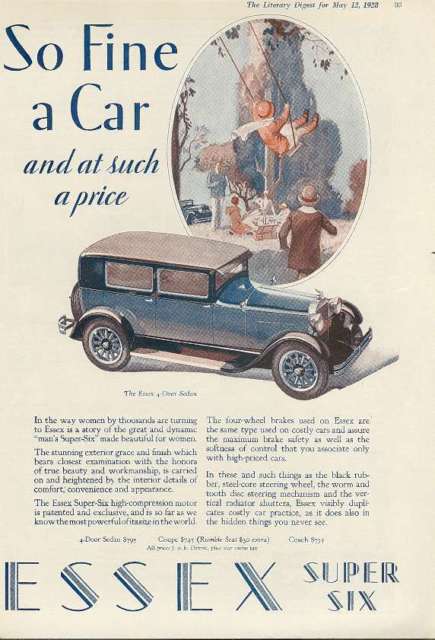 1930 Other Makes Essex Super Six sedan - photo 5