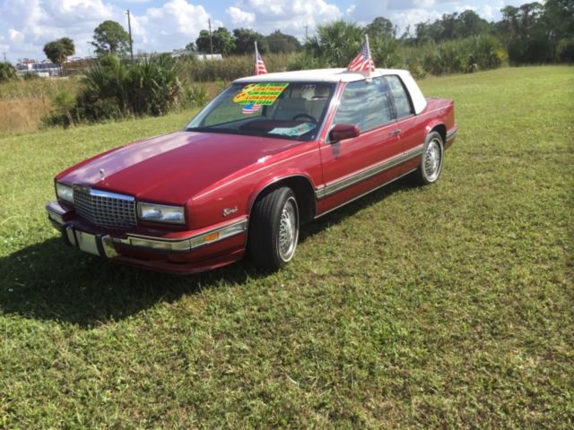 Estate Sale Naples FL 49K Act Mi GR8 Car Ice Cold A/C Same Owner Since 2005! 1990 Cadillac Eldorado Leather