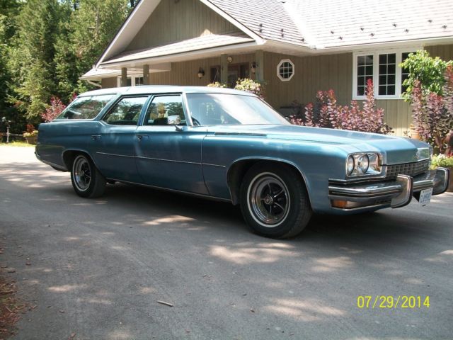 ESTATE WAGON with 3 rows of seating 1973 Buick Estate Wagon