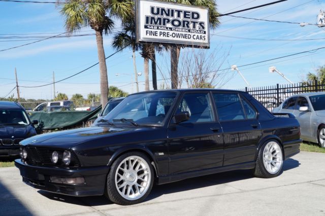 Euro 1987 BMW E28 M5 Clone with S38 Motor and dogleg tranny 1987 BMW 5-Series