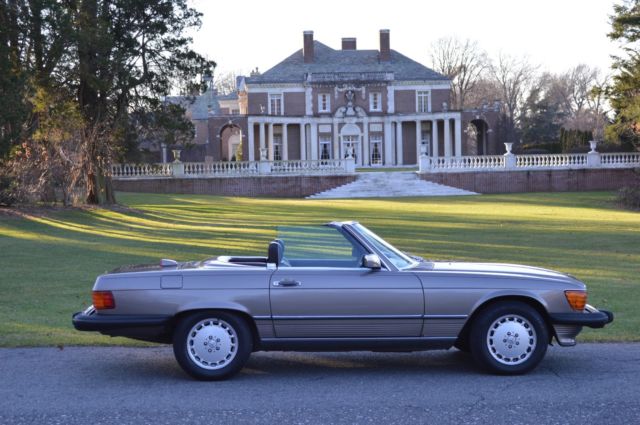 Euro Headlamps and Timing Chain Serviced 1987 Mercedes-Benz SL-Class 560SL