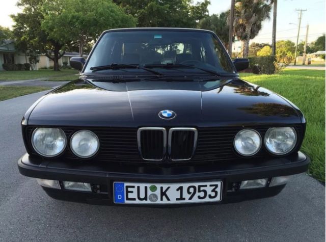 Euro Look 1987 BMW 535i 1987 BMW 5-Series