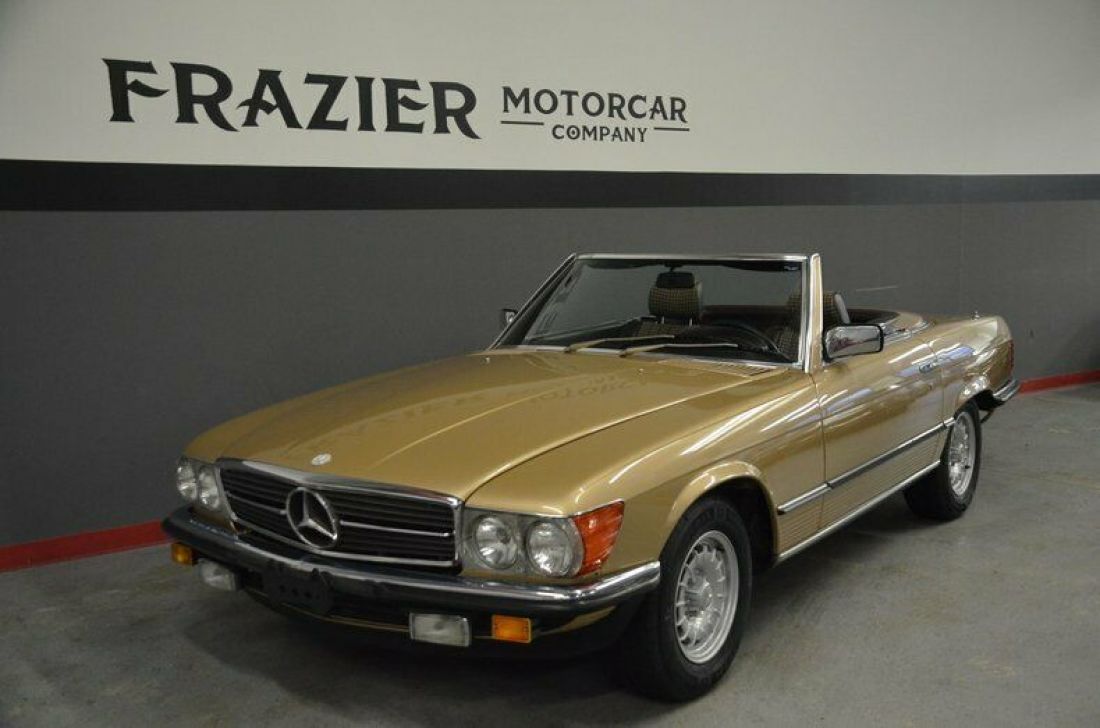 EUROPEAN VERSION HIGHER HORSEPOWER 380SL TWO TOP ROADSTER 1983 Mercedes-Benz 380 SL