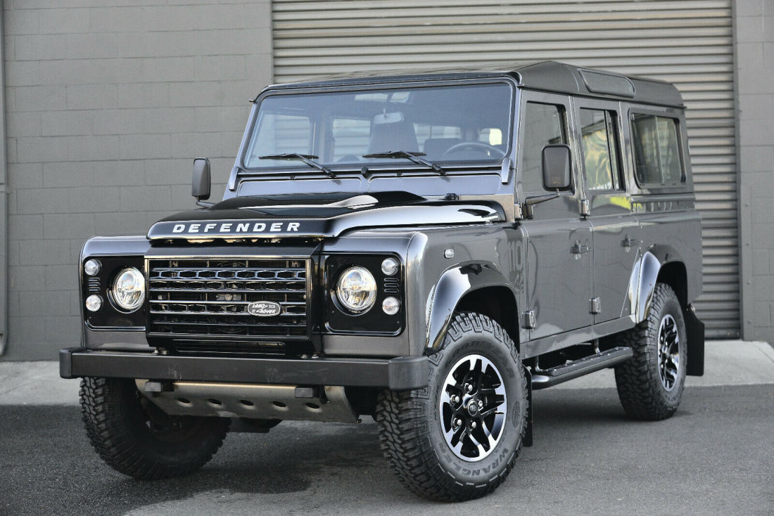 Every part is Factory Land Rover *This D110 is like New 1991 Land Rover Defender 110 Limited Adventure Collectors Edition