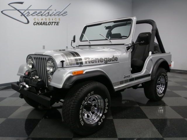 EXC NEWER RESTO, RARE 25TH ANNIV, 258 6CYL, 3 SPD, 4X4, 31'S BELIEVED <50 LEFT!! 1979 Jeep CJ5 Silver Anniversary