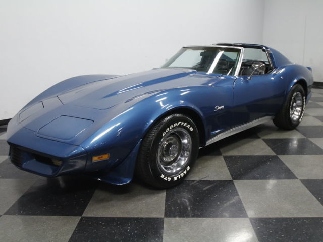 EXC UPGRADED #'S MATCH 350, 4 SPD, HURST SHIFTER, ~500 HP, ALUM HEADS, PWR WIN! 1975 Chevrolet Corvette L-82
