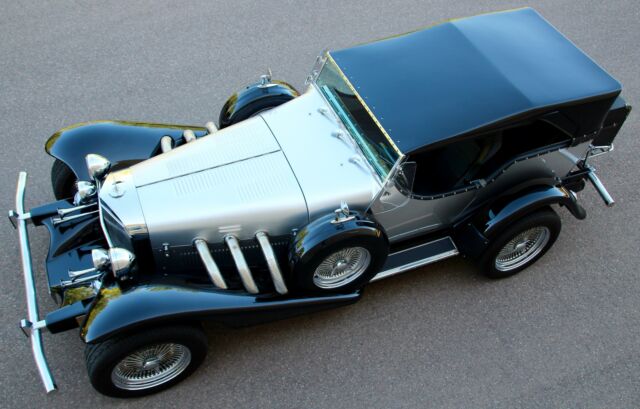 Excalibur SS Corvette Motor Neoclassic as Zimmer Mercedes 500K SSK Auburn Clenet 1977 Excalibur SS Phaeton Series 3 Replica Kit Oldtimer Hot Rod