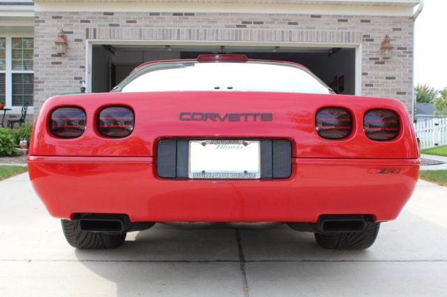 Excellent Condition - 1991 Corvette Red on Red ZR-1 ZR1 - 104,049 Original Miles 1991 Chevrolet Corvette ZR1