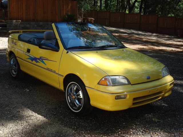 1992 Geo Metro 1992 GEO METRO LSI CONVERTIBLE **NO RESERVE** - photo 3
