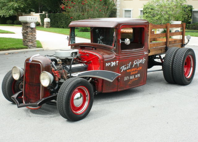 1934 Ford Model A CUSTOM DUALLY RATROD PICKUP