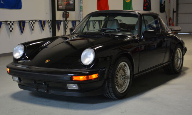 EXCELLENT EXAMPLE OF A LOW MILE WELL DOCUMENTED 1988 PORSCHE 911 TARGA! 1988 Porsche 911 Carrera Convertible 2-Door