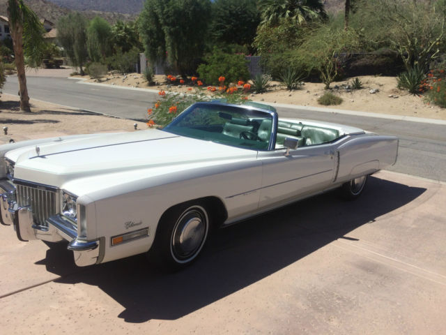 Excellent like-new condition, low mileage original car, collector owned 1972 Cadillac Eldorado
