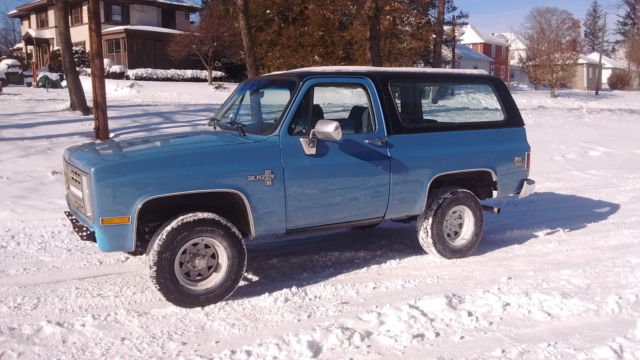 1987 Chevrolet Blazer K5 Silverado