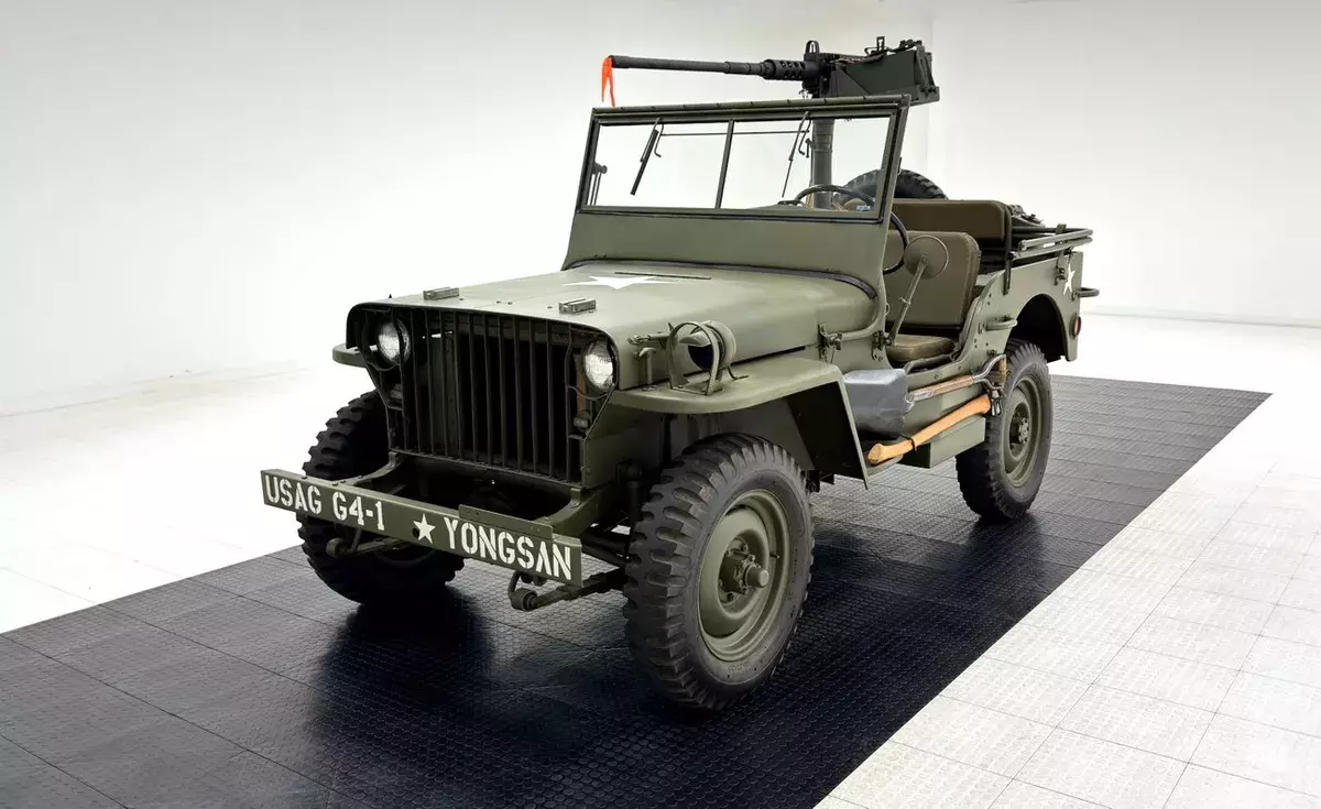 Excellent Resto/134ci Go Devil I4/BW 3-Speed Manual/Dana Axles/Guns Included 1941 Willys MB Jeep