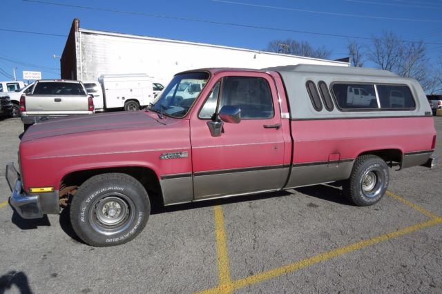 EXCELLENT RESTORATION PROJECT!RUNS DRIVES SOLID BODY UNDER CARRIAGE!POTENTIAL!$$ 1985 Chevrolet C/K Pickup 1500 4X2 REG CAB 8FT BED 4.3 AUTO