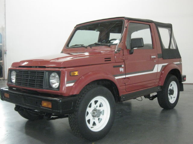 Excellent Suzuki Samurai JX 1986 1986 Suzuki Samurai JX
