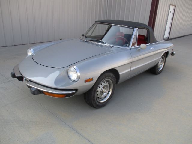 Exceptional 1974 Alfa Romeo Spider Veloce 2000, 3 owner California car 1974 Alfa Romeo Spider