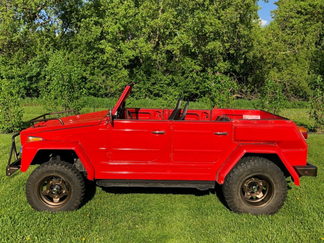 EXCEPTIONAL 1974 VW VOLKSWAGEN THING / Low Miles / Rust Free / 3" Lift New Tires 1974 Volkswagen Thing