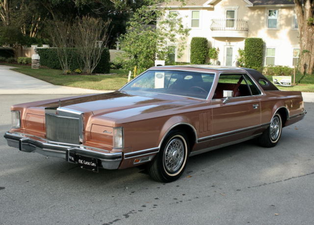 1979 Lincoln Mark Series MARK V - RARE COLOR -  69K MILES