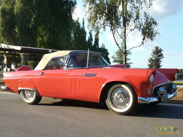 1956 Ford Thunderbird Convertible Hardtop 312ci AT AC - photo 3