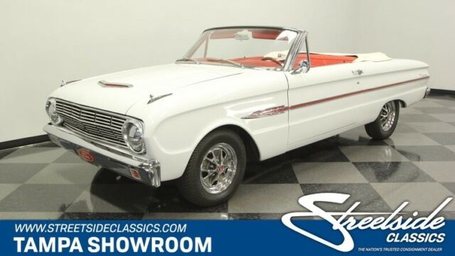 EXCEPTIONAL QUALITY, 289 V8, 4 SP MANUAL, PS, P TOP, PB W/DISC, COLD R134 AC, A+ 1963 Ford Falcon Futura Convertible