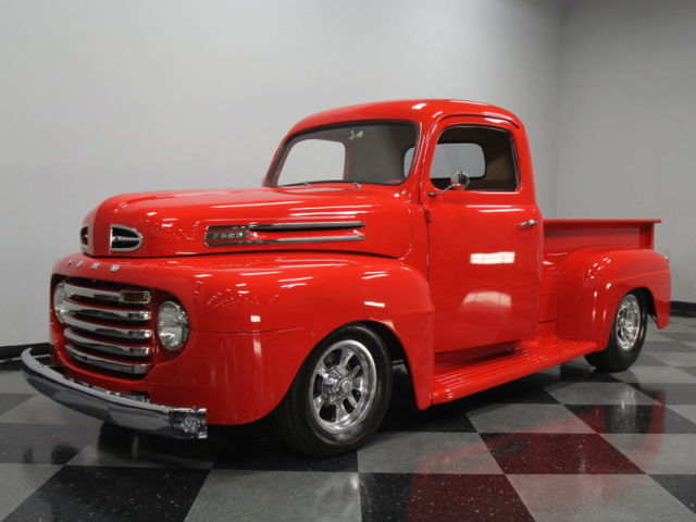 EXCEPTIONAL QUALITY, 350 V8, 700R4, A/C, MUSTANG II SUSP, PWR DISC, EXC PAINT! 1949 Ford F-100