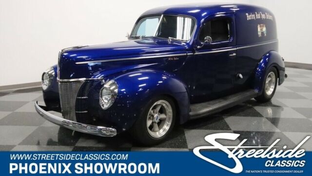 EXCEPTIONL CUSTOM DELIVERY W/ BLD RCPTS! 305 V8, AUTO, GR8 UPGRADS, SLICK PAINT 1940 Ford Deluxe Sedan Delivery