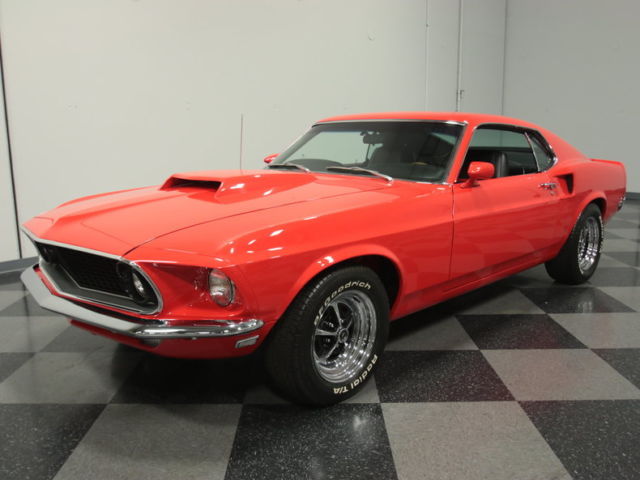 EXPERTLY RESTORED '69, BUILT 428 COBRA JET, 4-SPEED, TRACK-LOK, SHOW STOPPER!! 1969 Ford Mustang Fastback